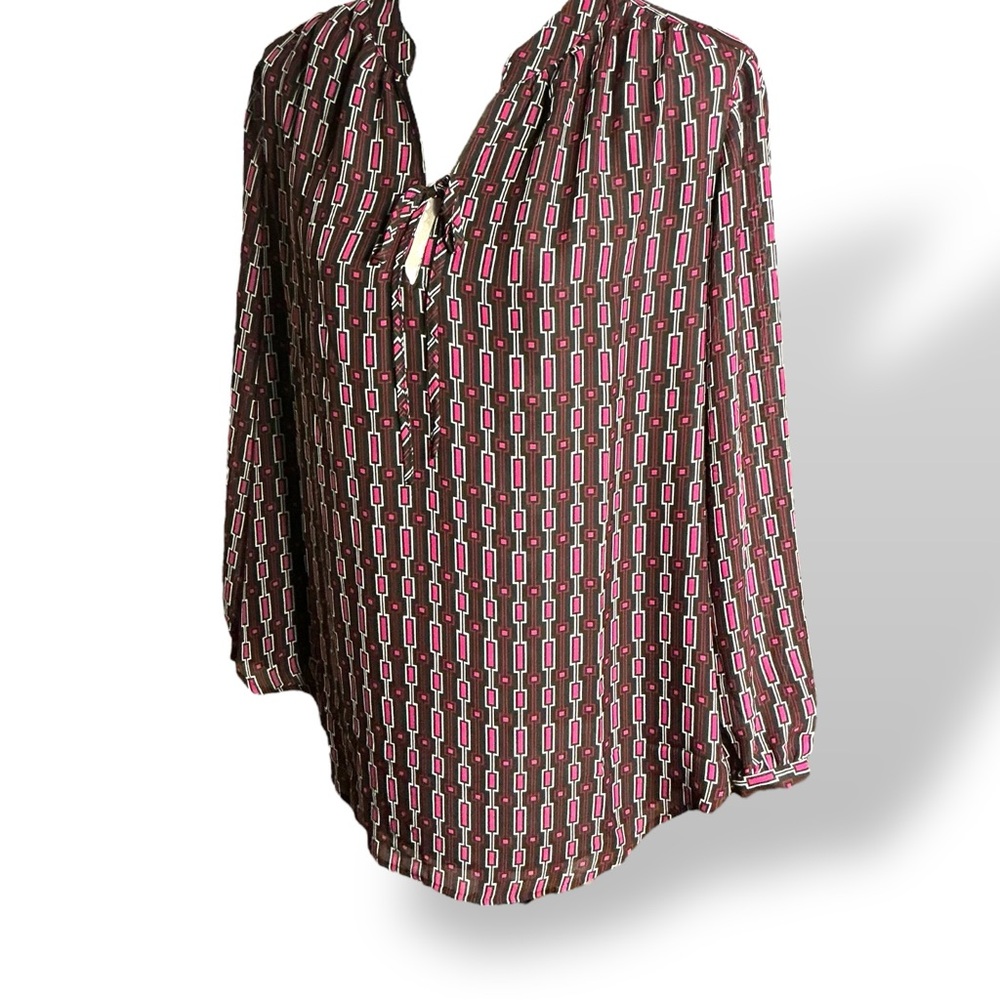 Lane Bryant Geometric Print Blouse Size 14 — NWT - Picture 5 of 12
